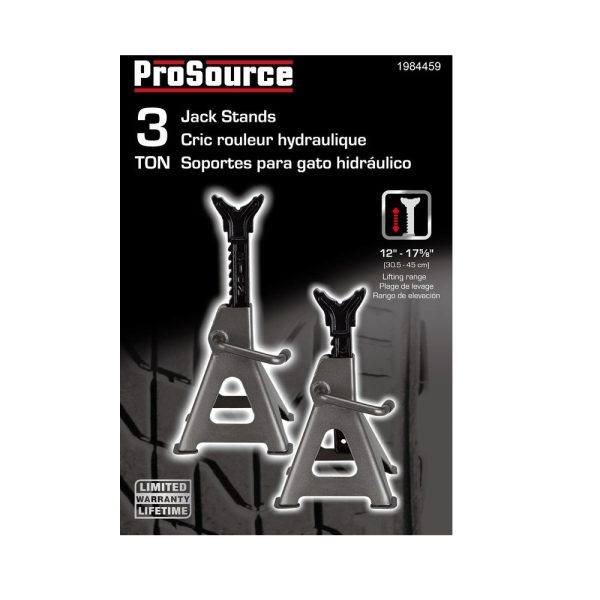 ProSource JL-T430023L Adjustable Jack Stand, Steel For Discount - Image 2