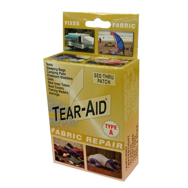 Tear-Aid D-KIT-A01-100 Fabric Repair Patch Kit, Type A Discount