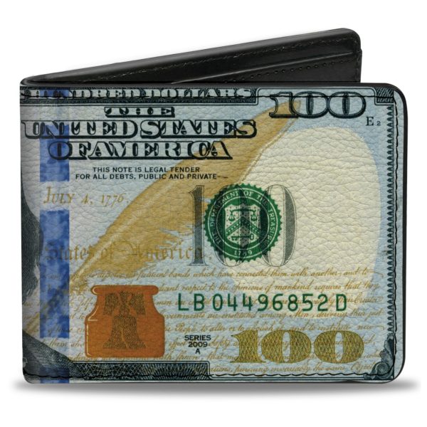 Bi-Fold Wallet - 100 Dollar Bill Series 2009 For Sale