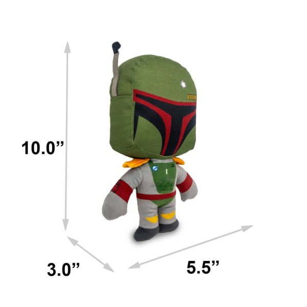 Dog Toy Ballistic Squeaker - Star Wars Boba Fett Standing Pose Sale - Image 4