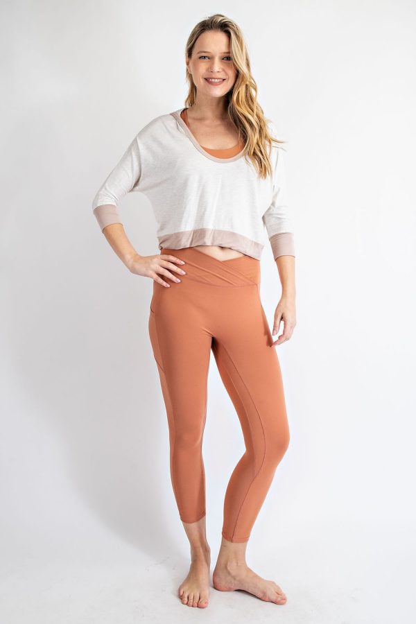 Hazel Blues® |  Energized Workout Crop Hoodie Online - Image 3